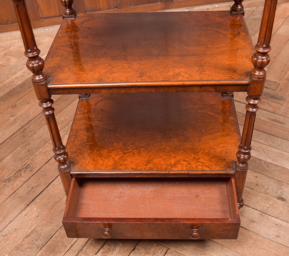 Victorian Walnut Whatnot View XI