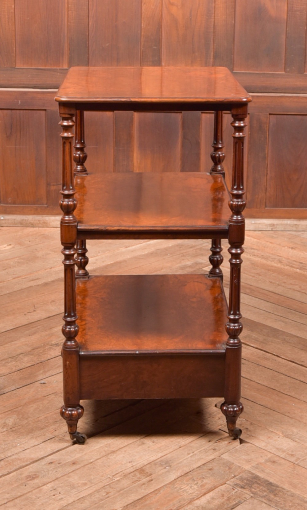Victorian Walnut Whatnot View XIV