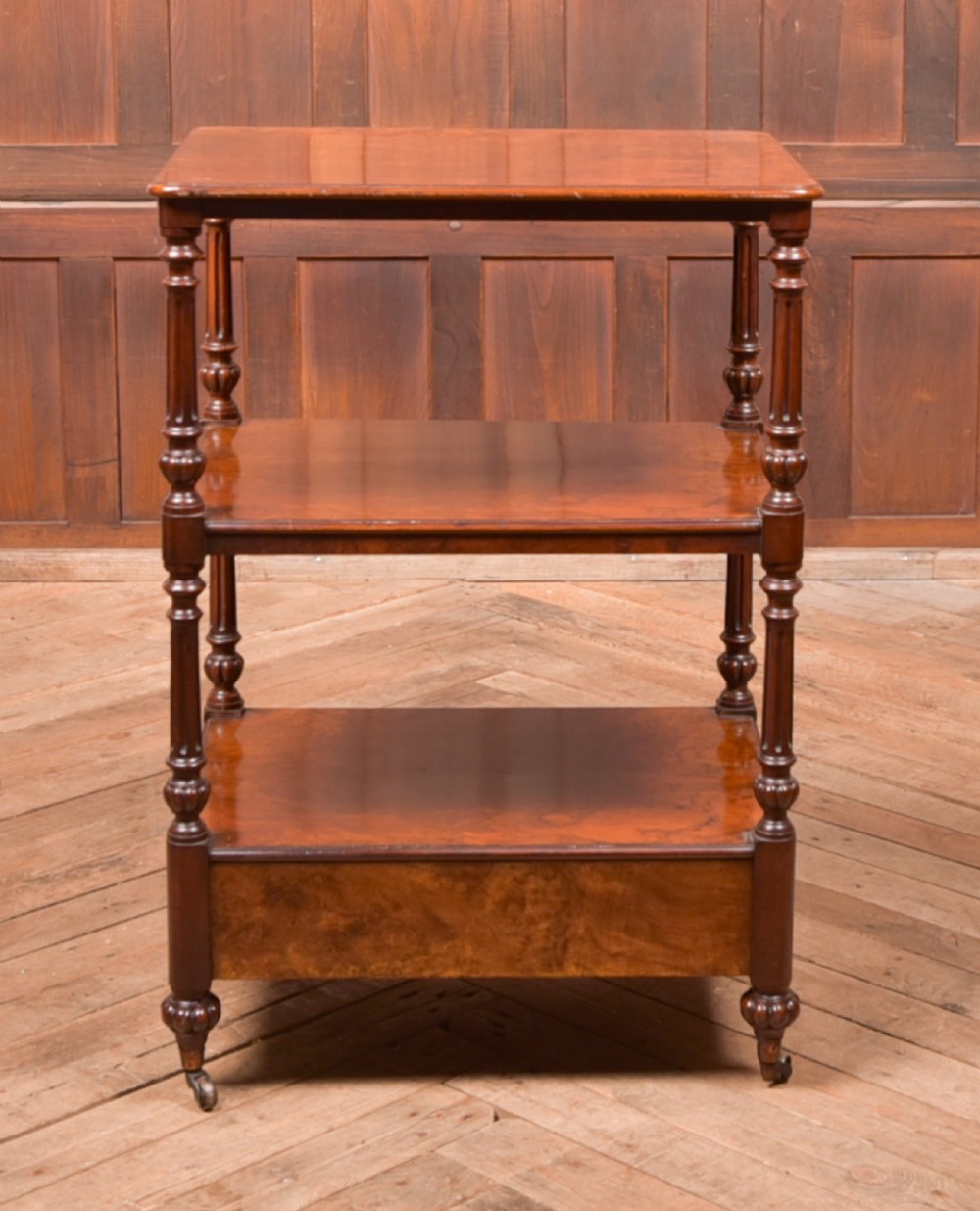 Victorian Walnut Whatnot View XV