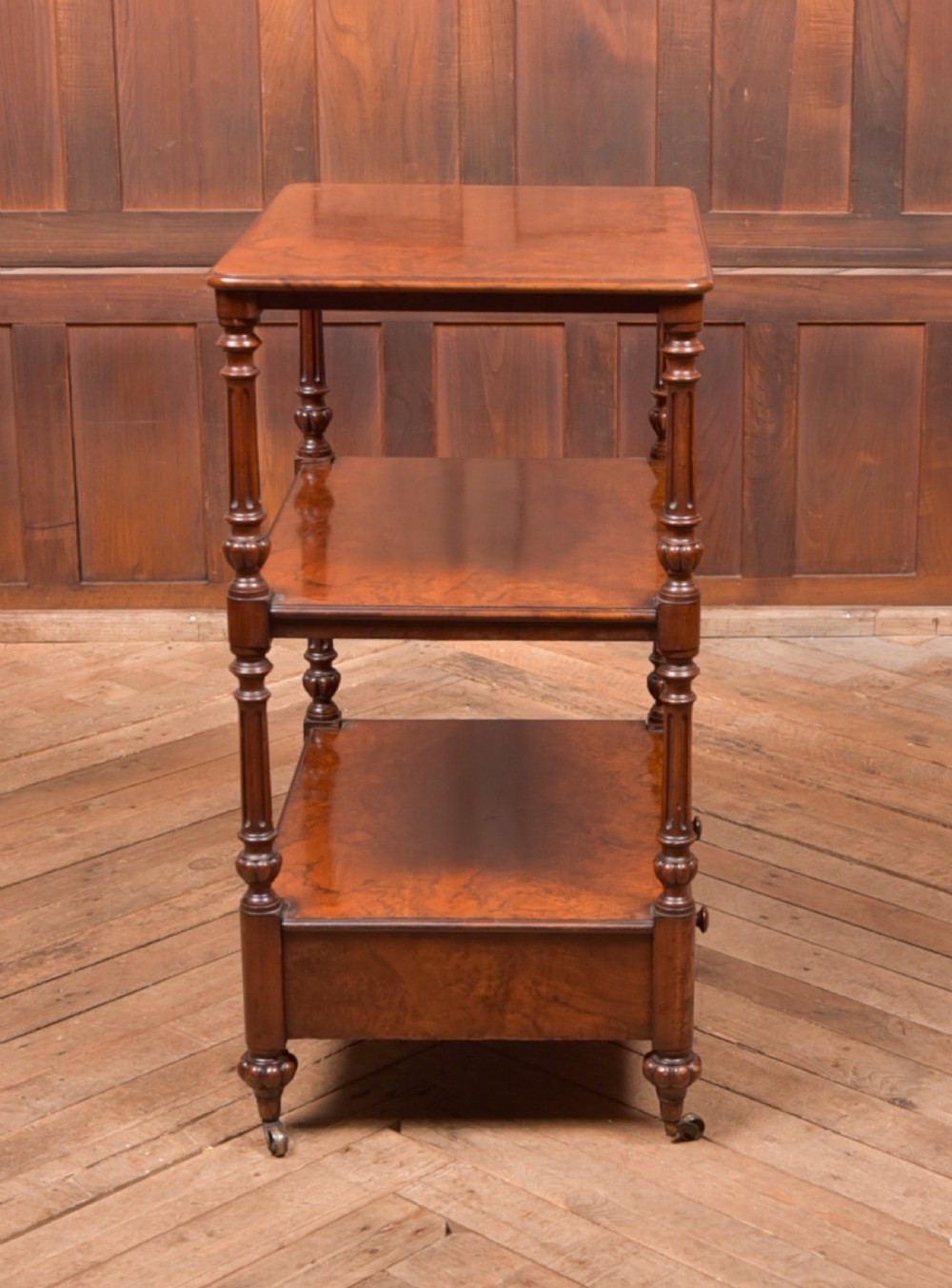 Victorian Walnut Whatnot View XVI