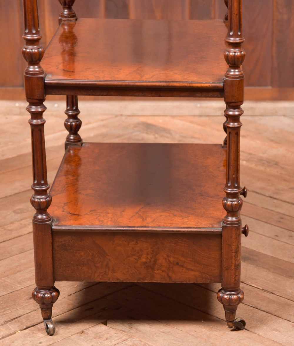Victorian Walnut Whatnot View XVII