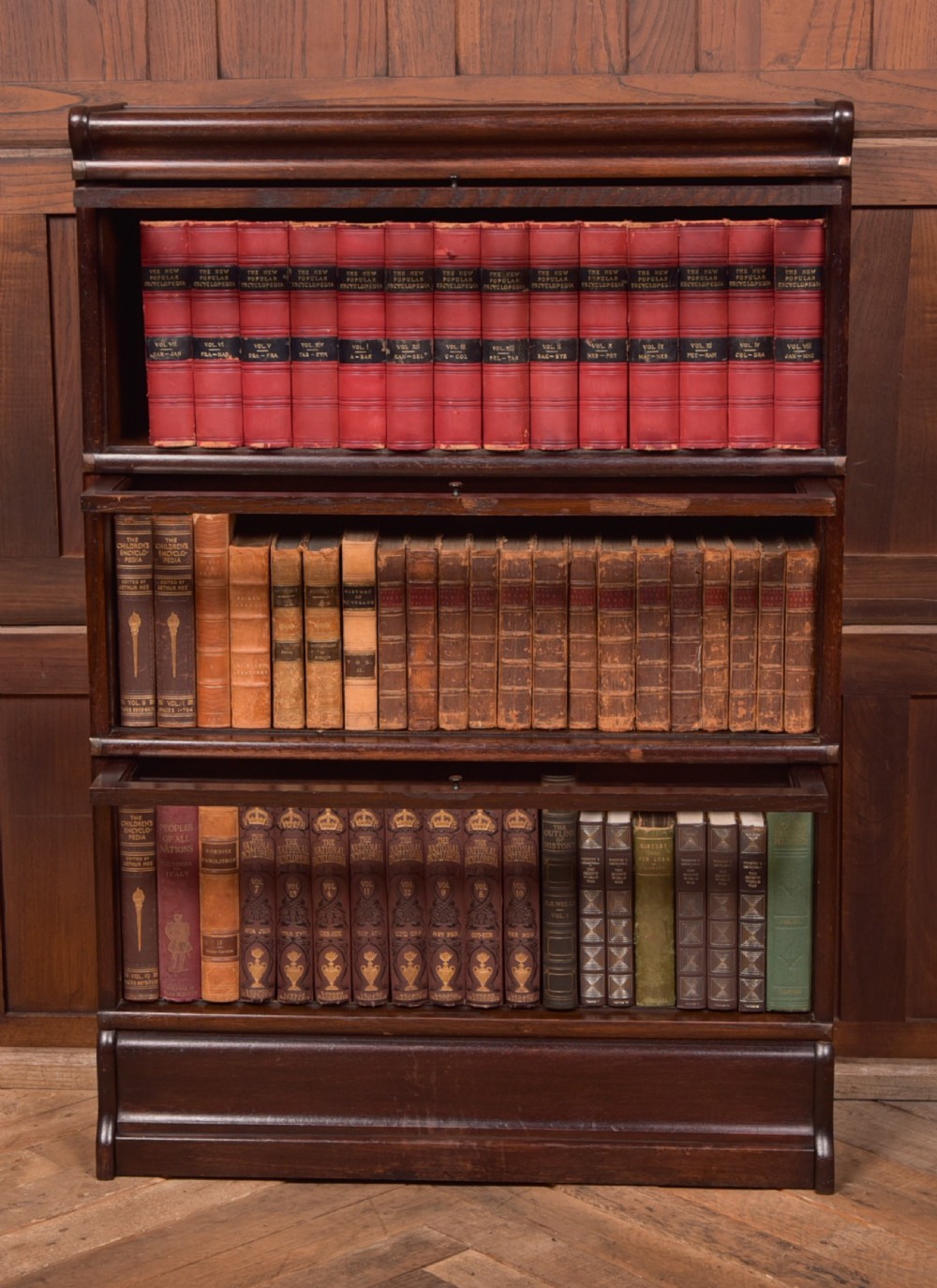 Globe Wernicke 3 Sectional Bookcase View V