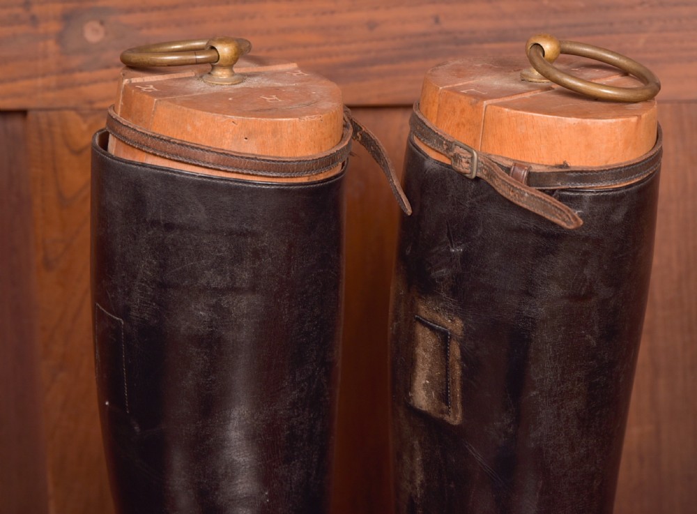 Edwardian Black Riding Boot View II