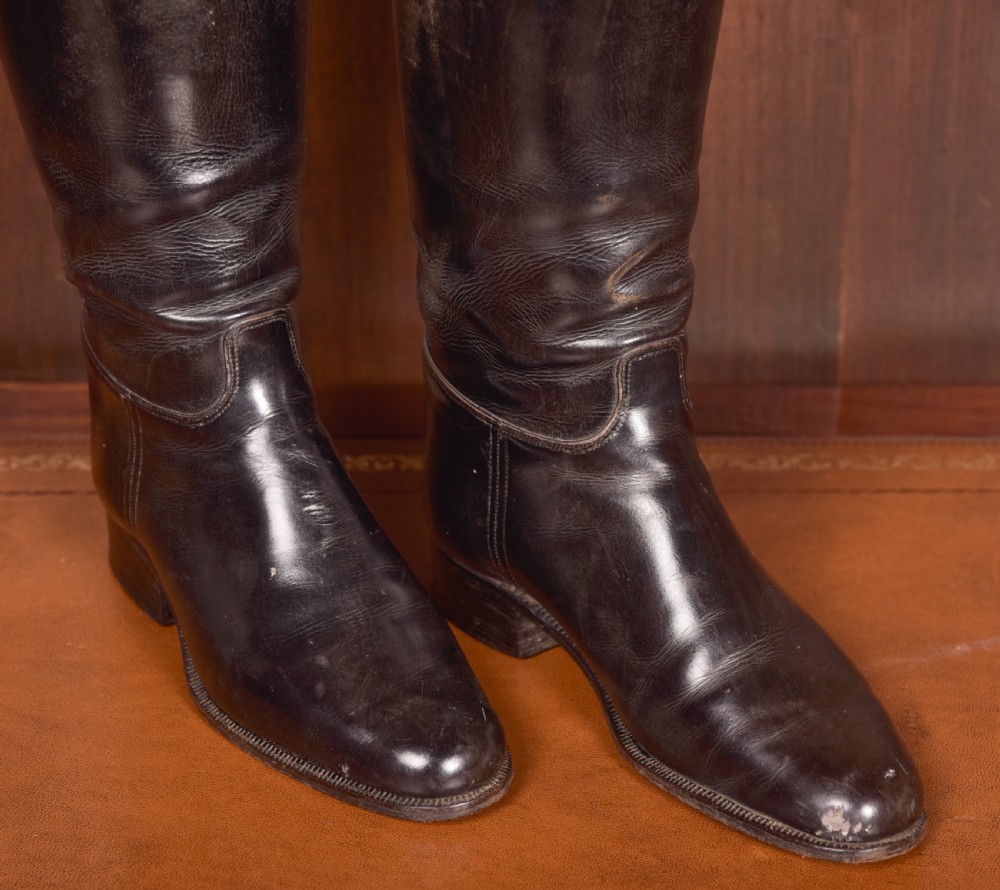 Edwardian Black Riding Boot View III
