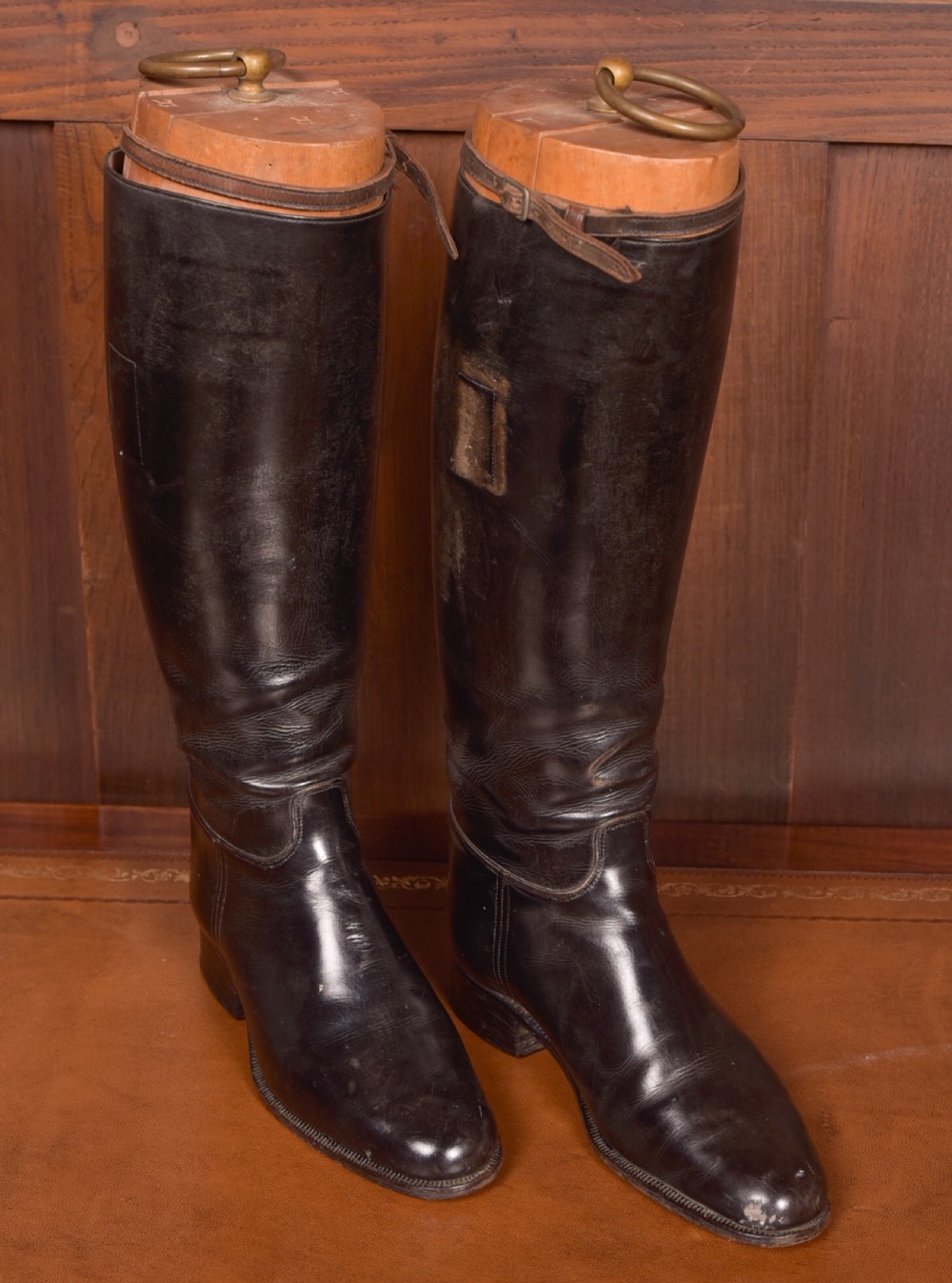 Edwardian Black Riding Boot View IV