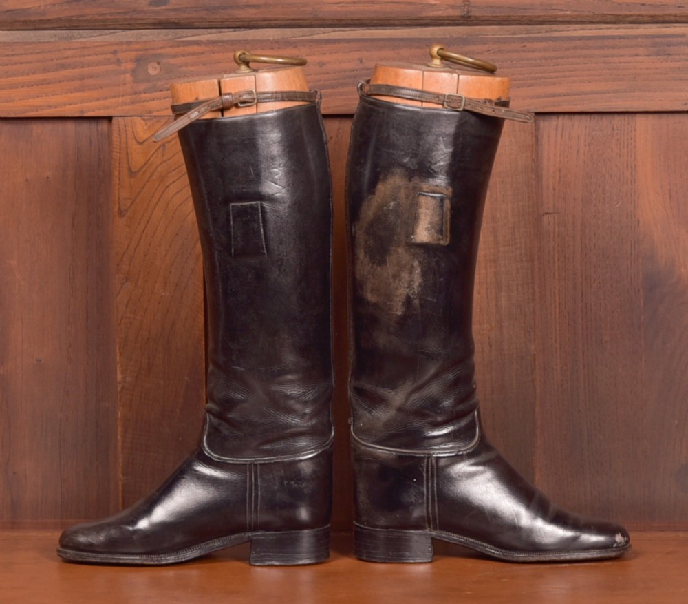Edwardian Black Riding Boot View VI