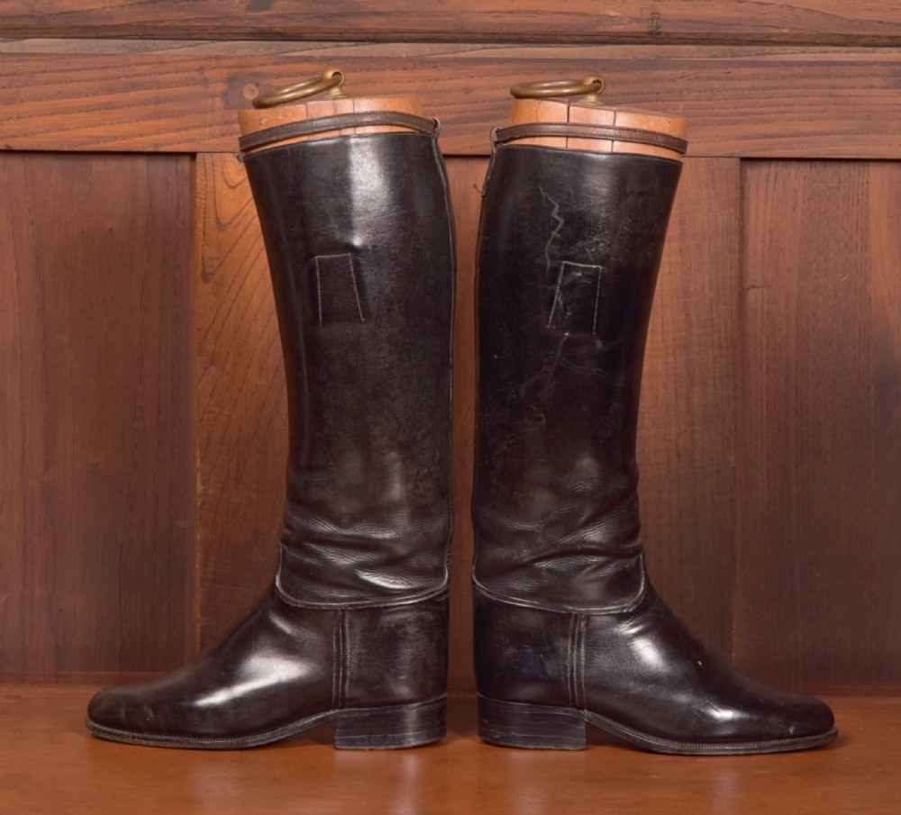 Edwardian Black Riding Boot View VII