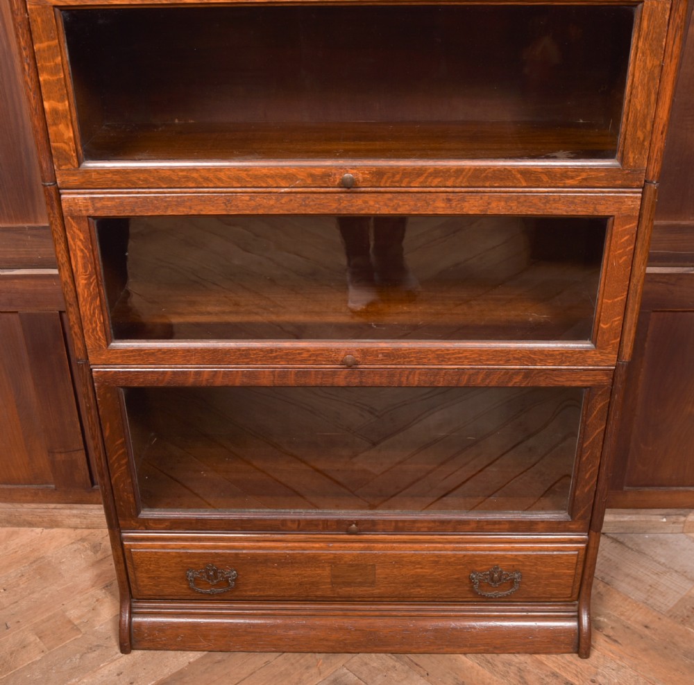 Edwardian 4 Sectional Bookcase View V