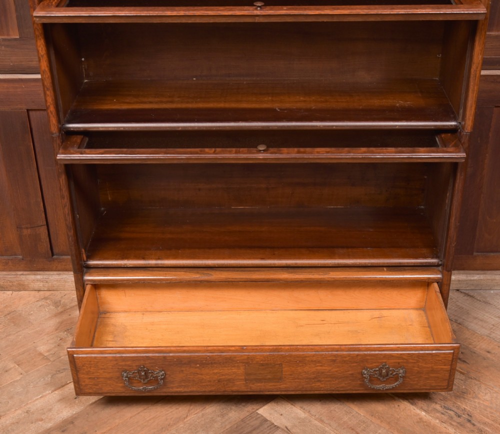 Edwardian 4 Sectional Bookcase View VI