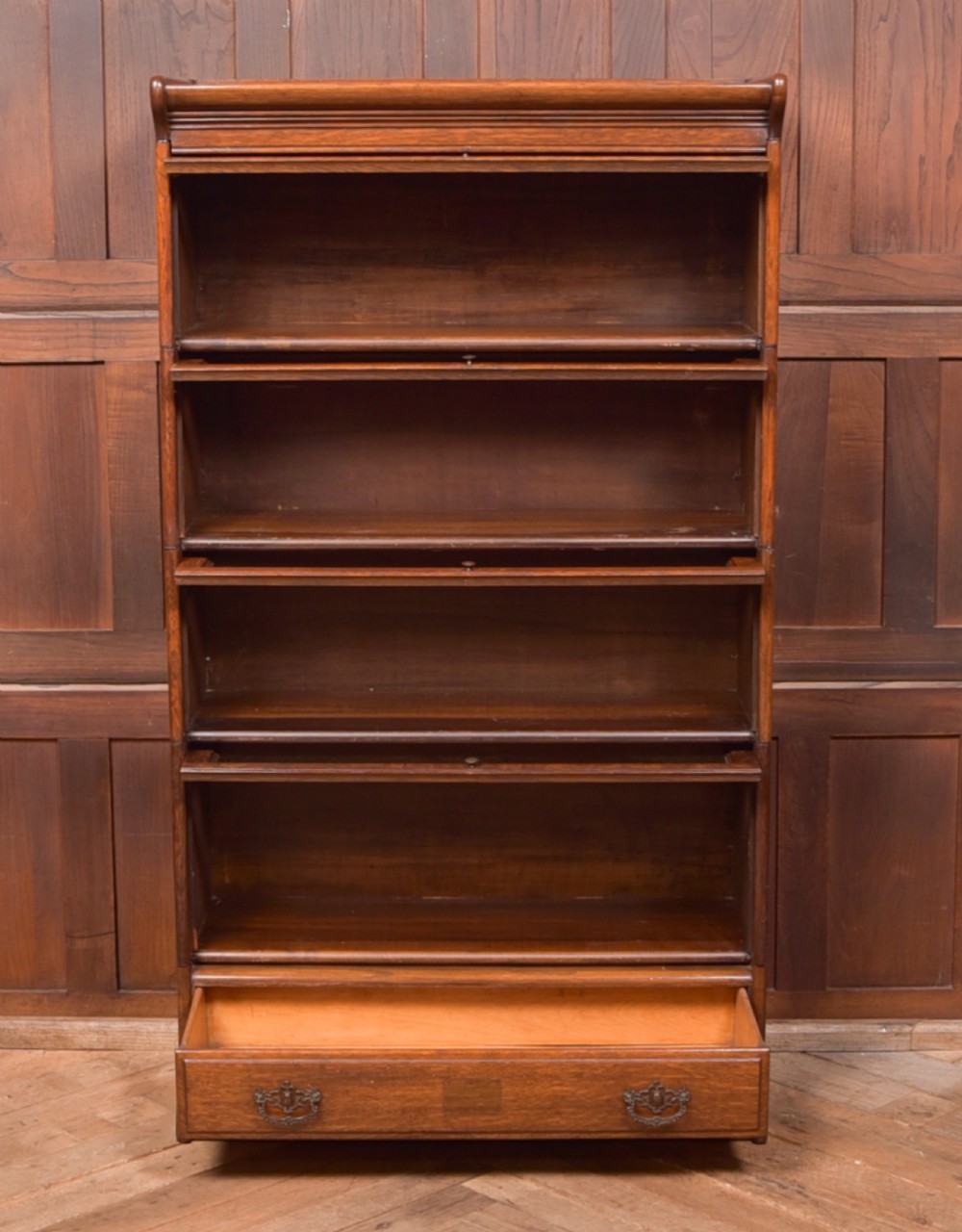 Edwardian 4 Sectional Bookcase View VIII