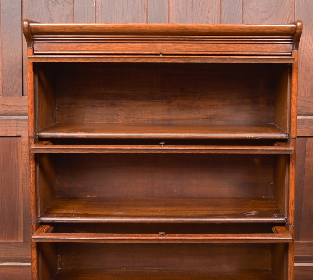 Edwardian 4 Sectional Bookcase View X