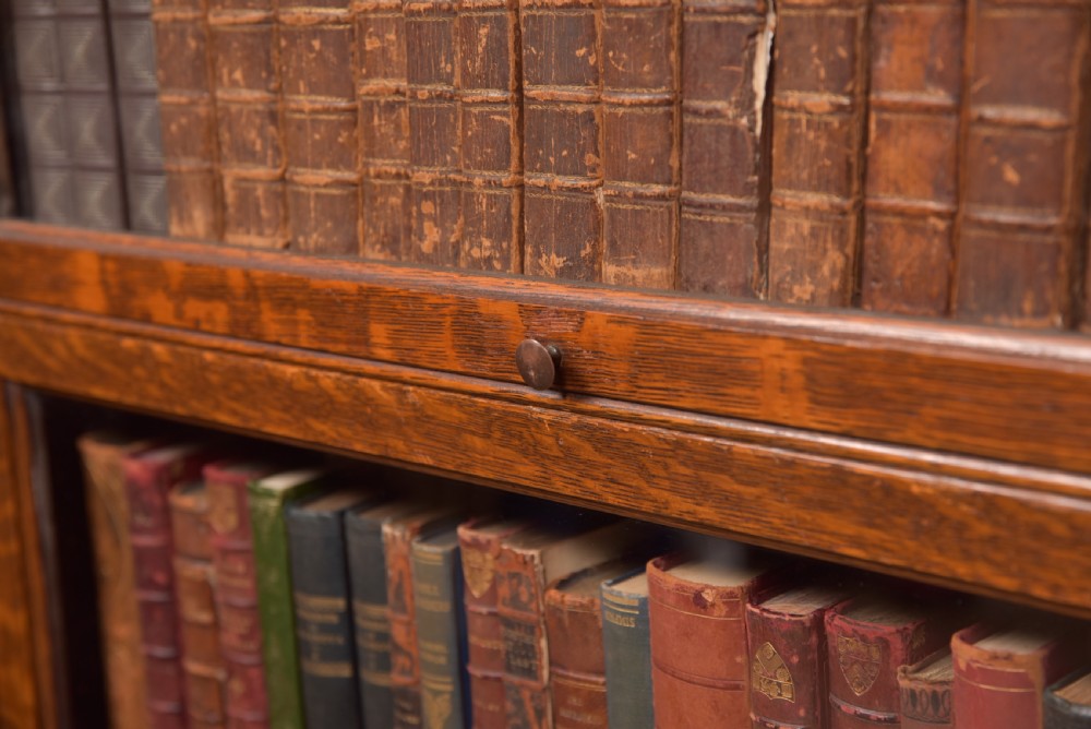 Edwardian 4 Sectional Bookcase View XVI