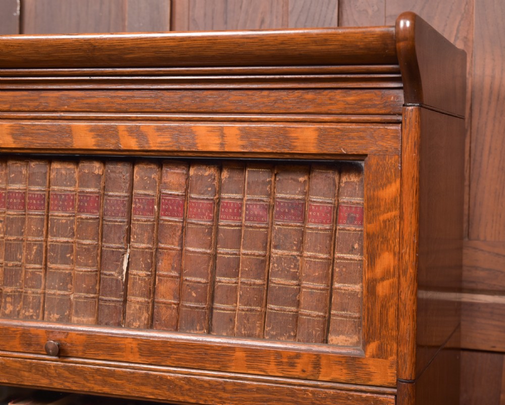 Edwardian 4 Sectional Bookcase View XIX