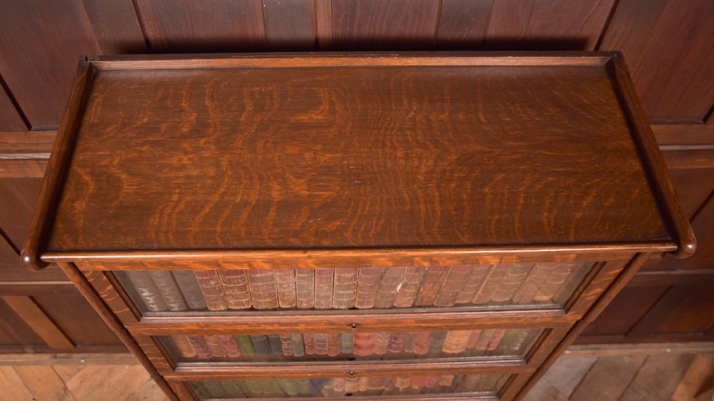 Edwardian 4 Sectional Bookcase View XX