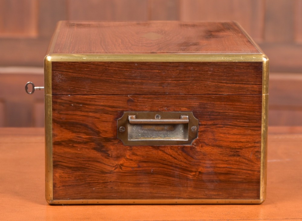 Victorian Rosewood Dressing Table Box View XI