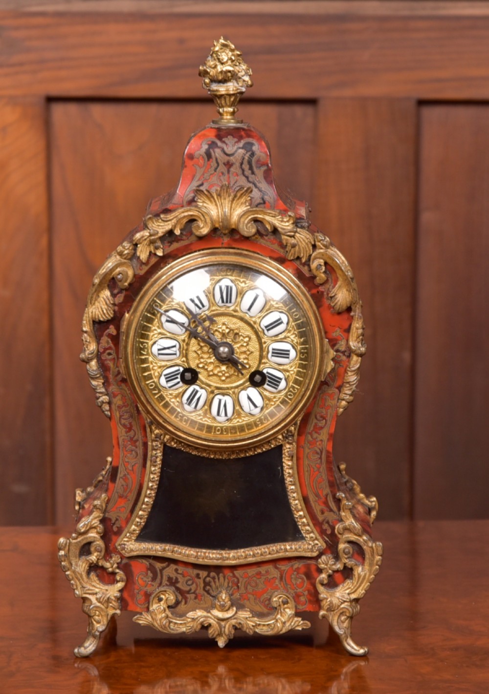 French Boulle Work Clock View II