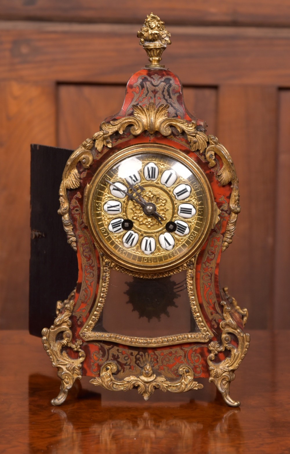 French Boulle Work Clock View III