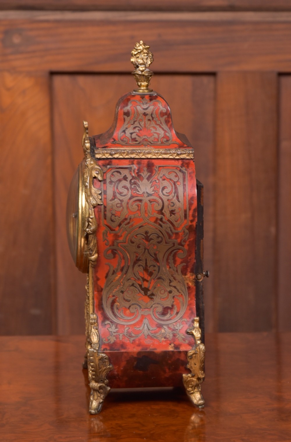 French Boulle Work Clock View IV