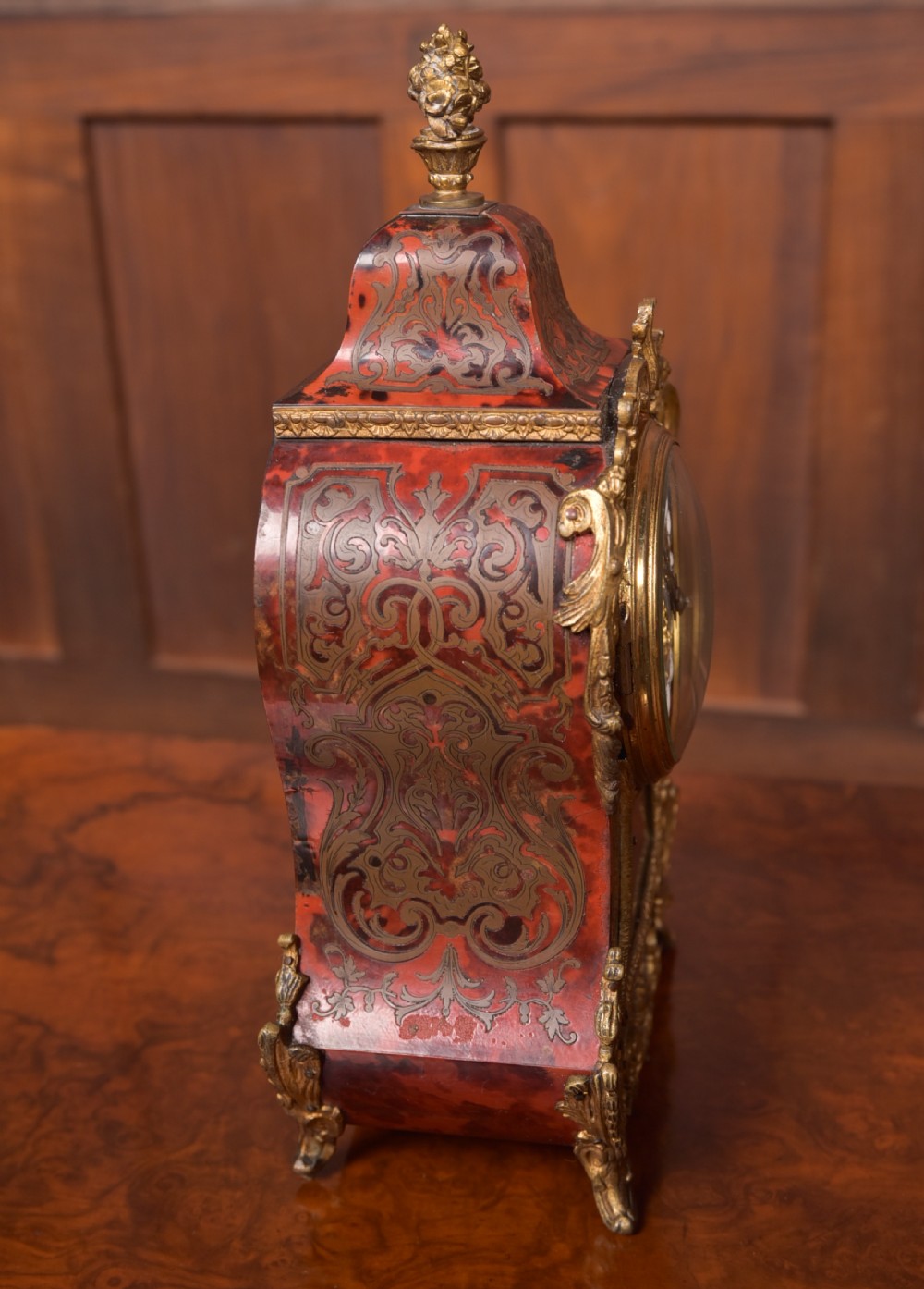 French Boulle Work Clock View VI