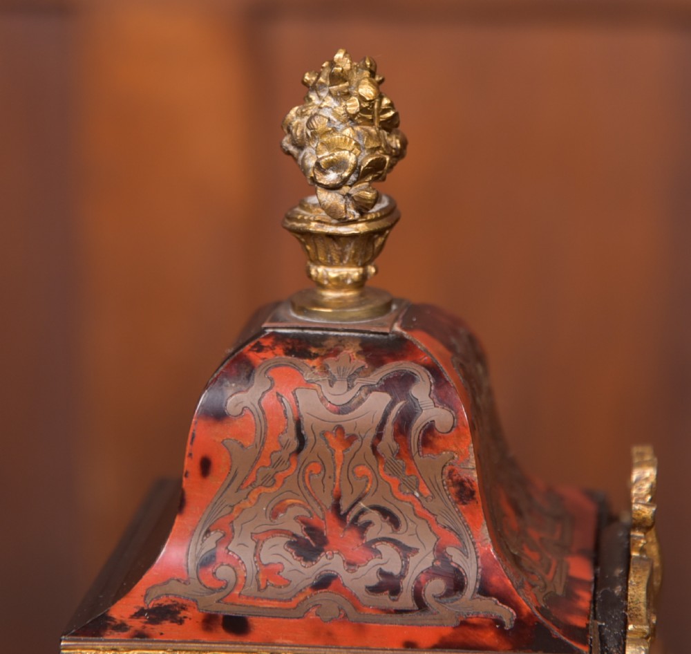 French Boulle Work Clock View IX