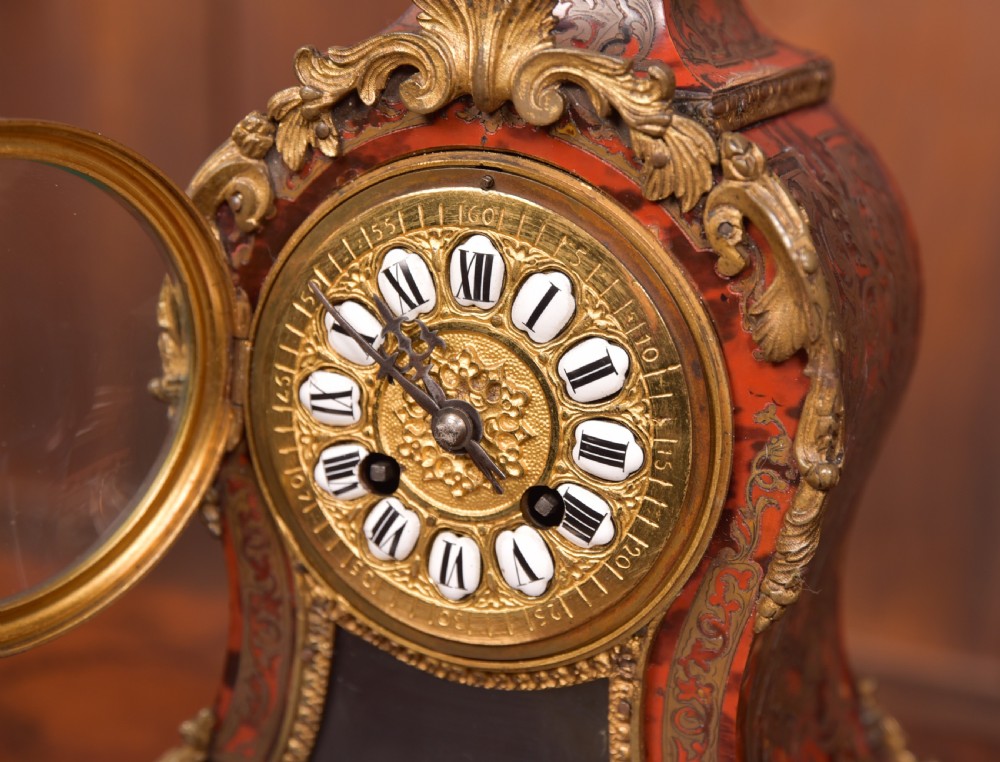 French Boulle Work Clock View XI