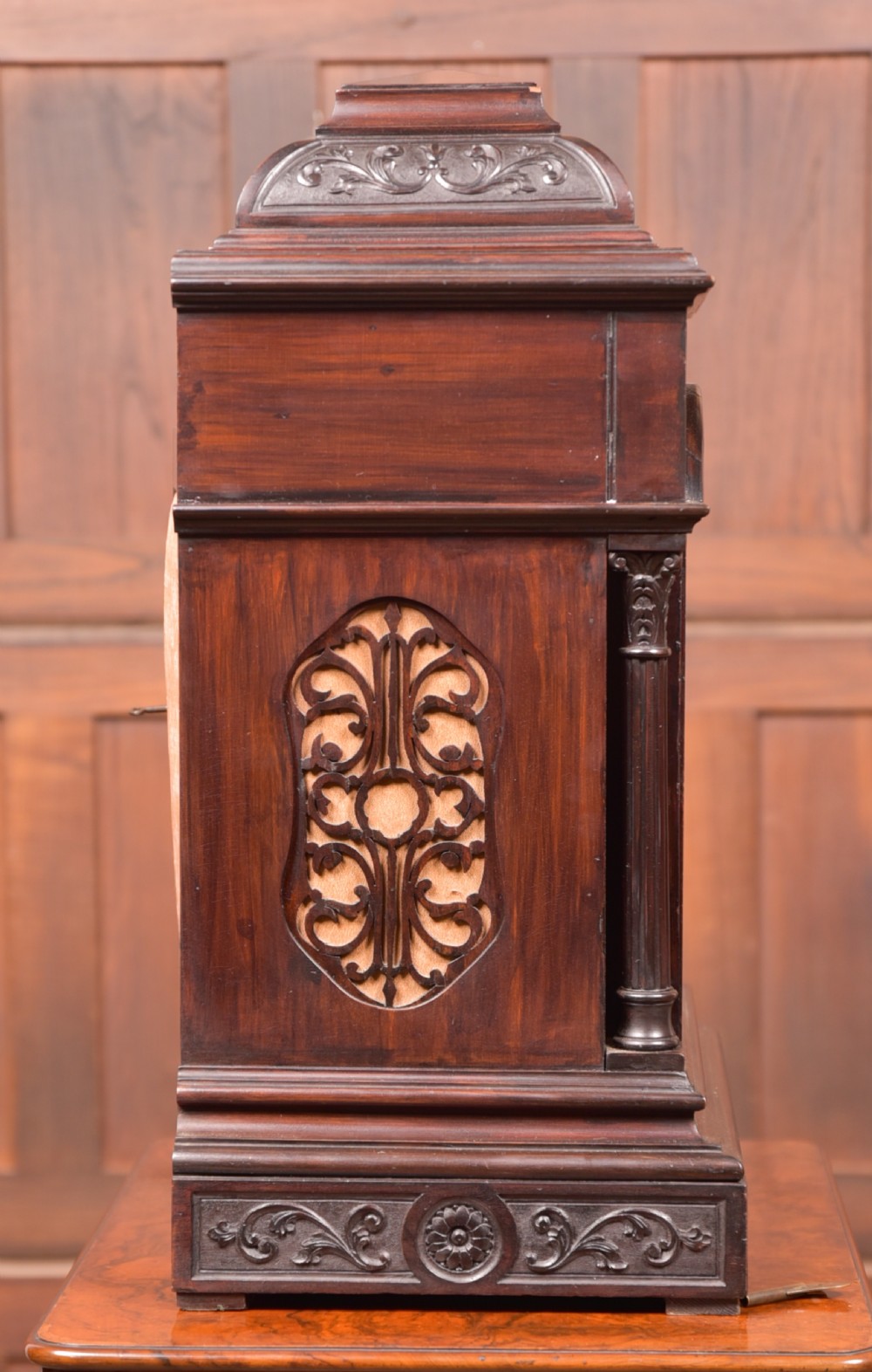 Victorian Musical Bracket Clock View VIII