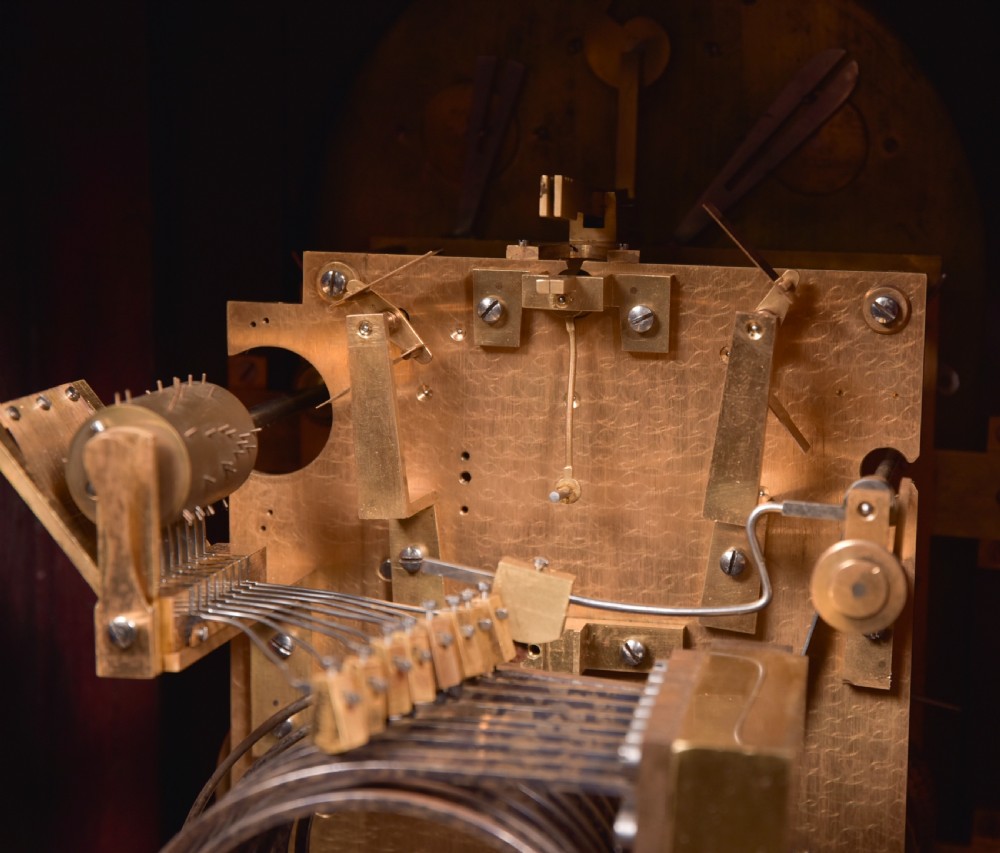 Victorian Musical Bracket Clock View XIV