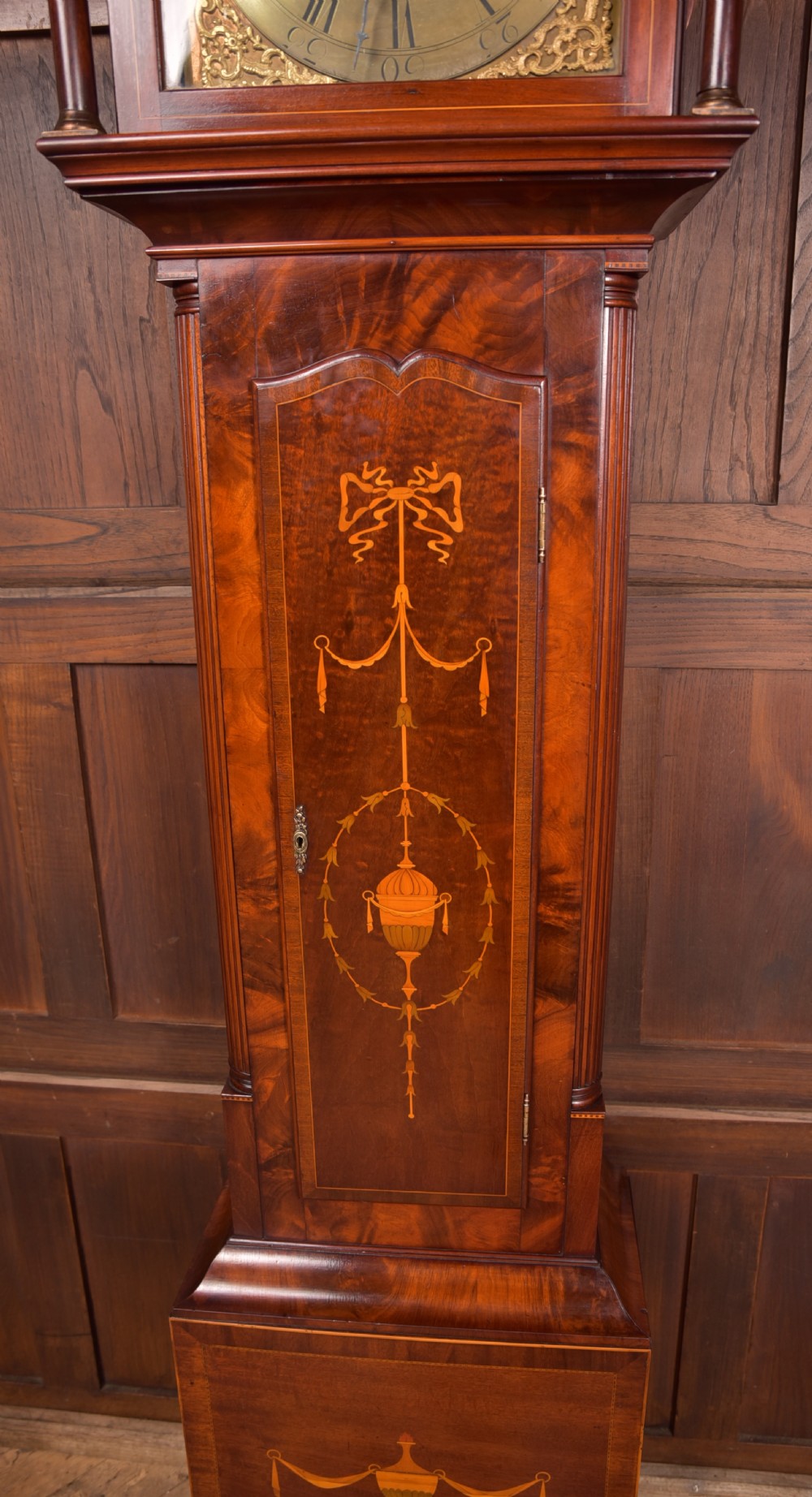 Geo: Porthoufe Penrith Grandfather Clock View XII