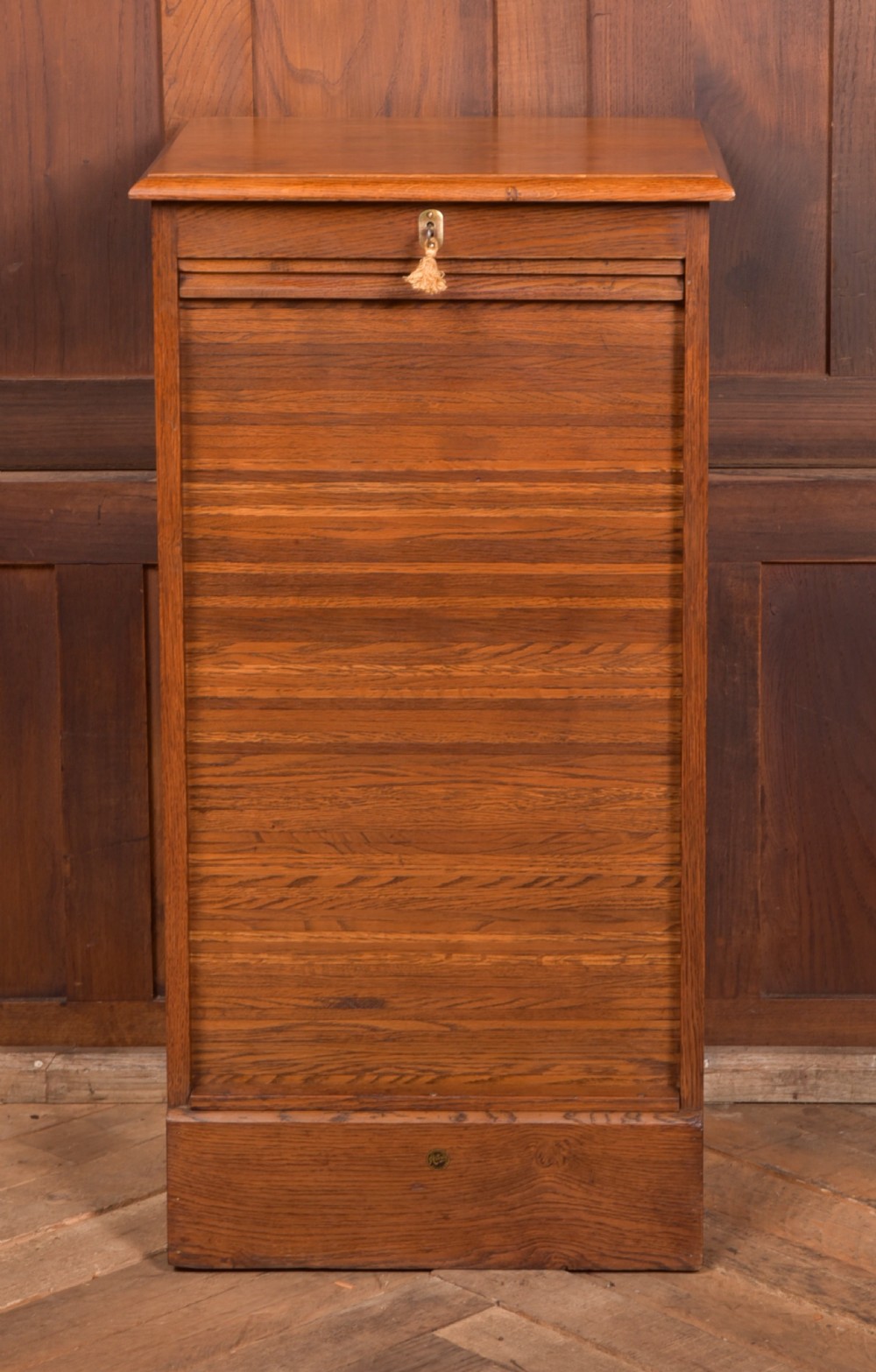 Edwardian Oak Filing Cabinet View II