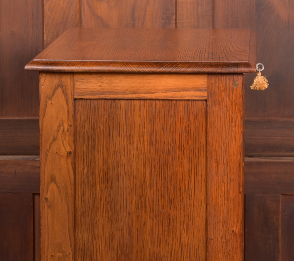 Edwardian Oak Filing Cabinet View VII