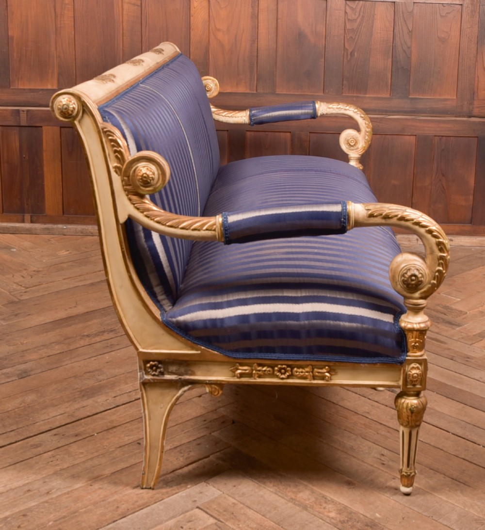 Empire Style Sofa View XI