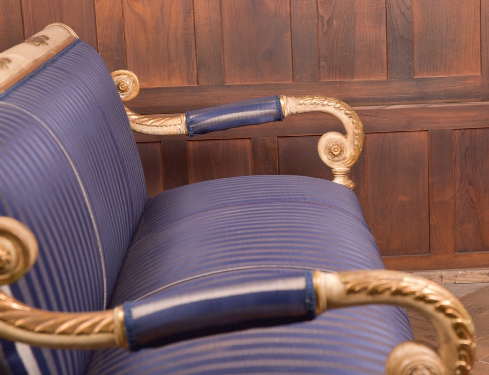 Empire Style Sofa View XIV