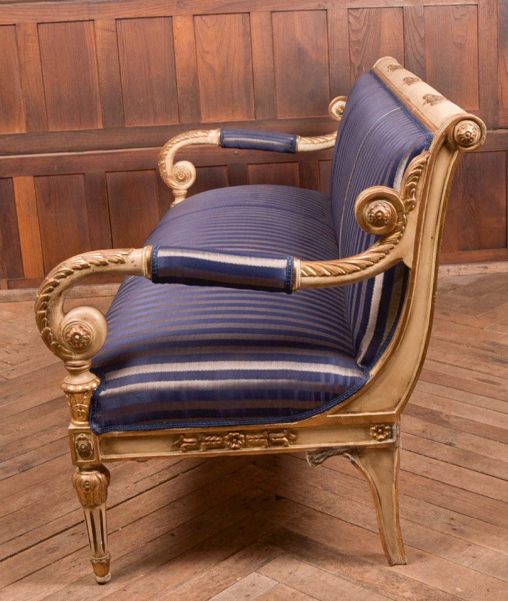 Empire Style Sofa View XIX