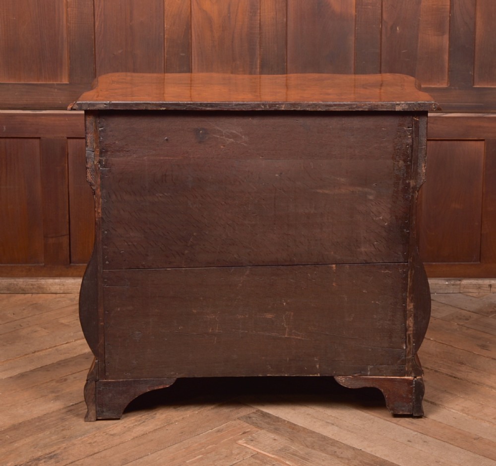 Walnut Dutch Bombe Chest of Drawers View XIV