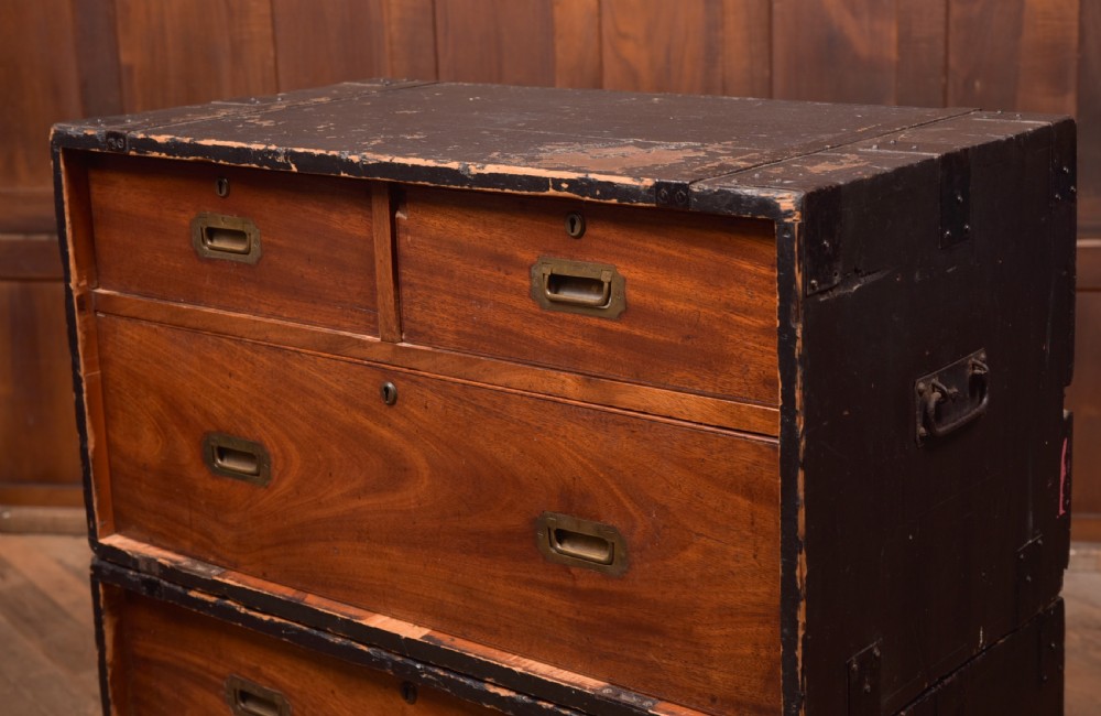 Mahogany Campaign Chest View II