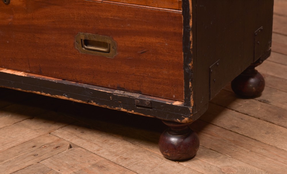 Mahogany Campaign Chest View V