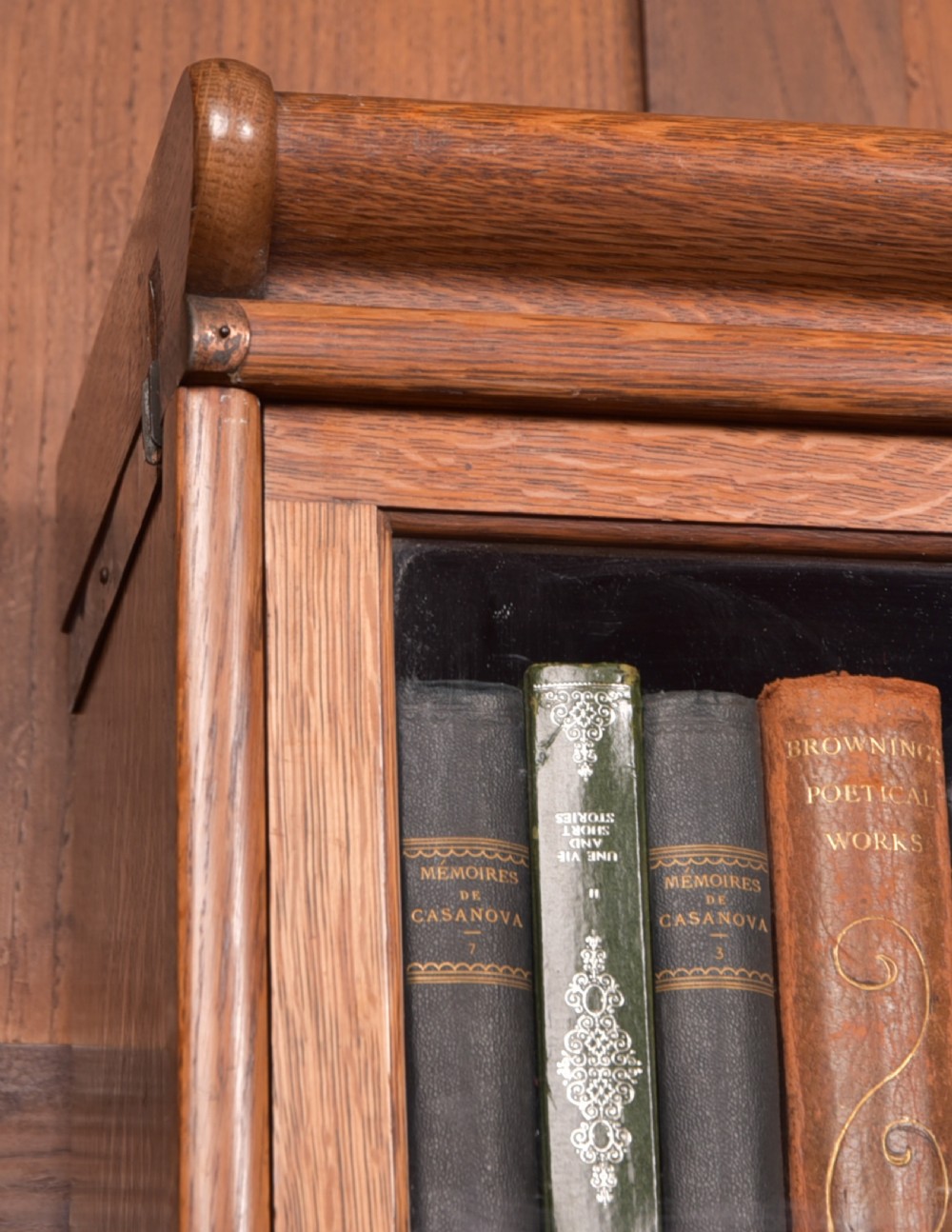  Globe Wernicke 6 sectional oak bookcase View VII
