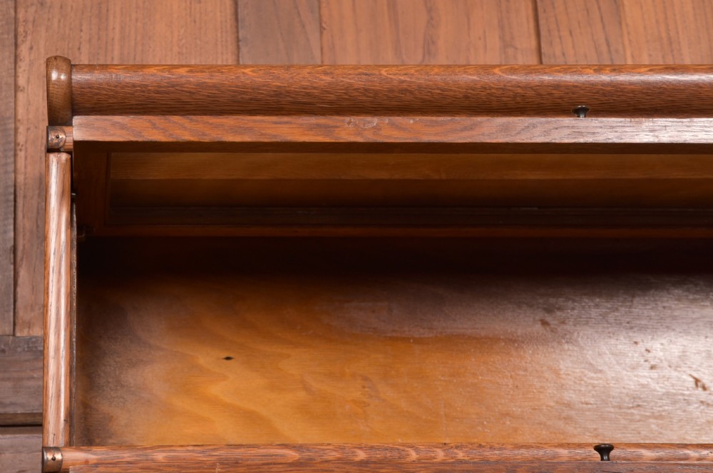  Globe Wernicke 6 sectional oak bookcase View XII