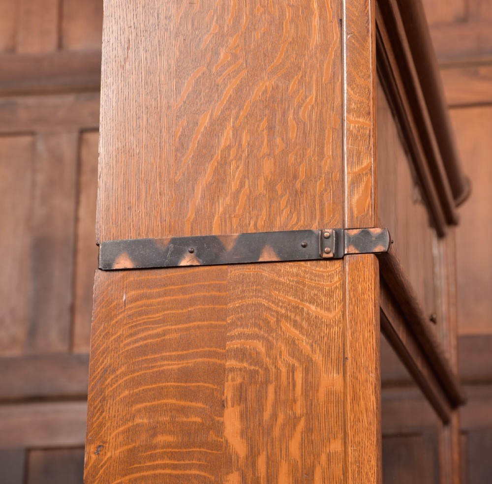  Globe Wernicke 6 sectional oak bookcase View XXV