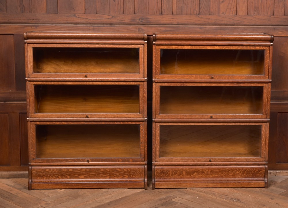  Globe Wernicke 6 sectional oak bookcase View XXVII