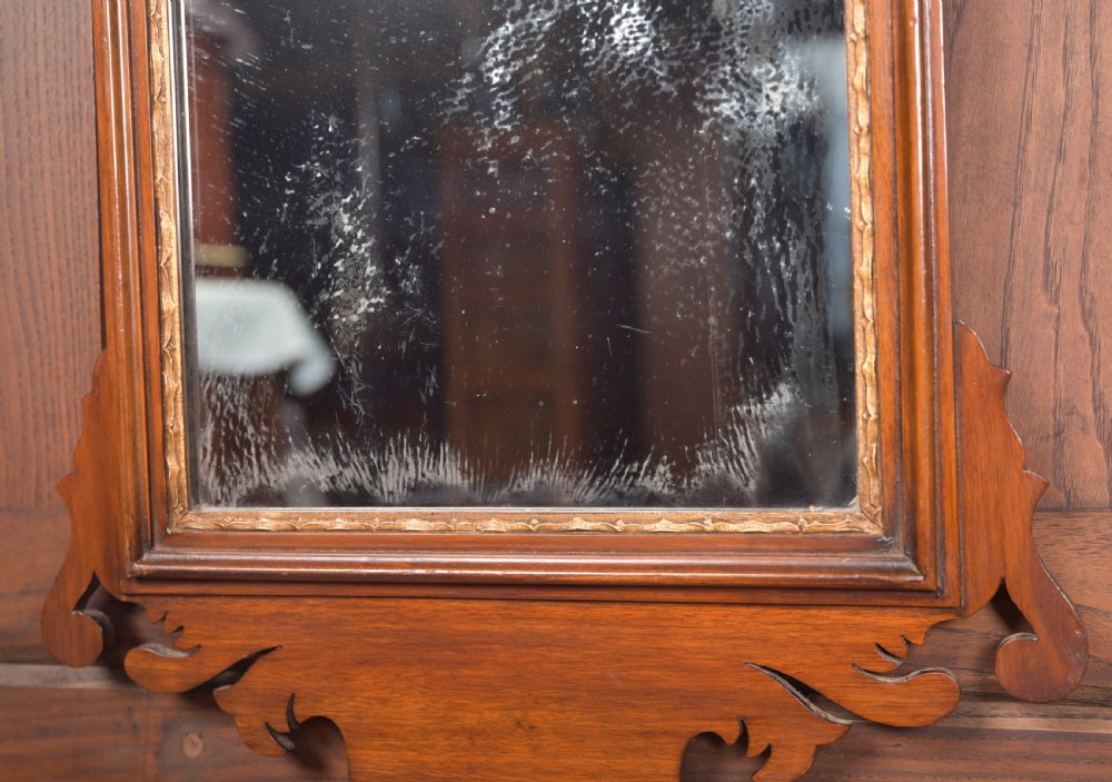 Edwardian Walnut Mirror View IV
