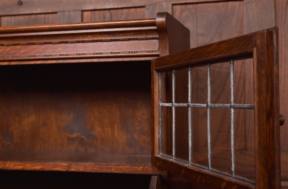 Minty Oak 5 sectional Bookcase View XII