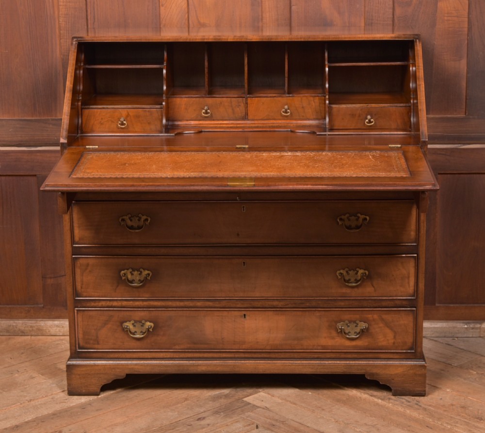Edwardian Walnut Writing Bureau View V