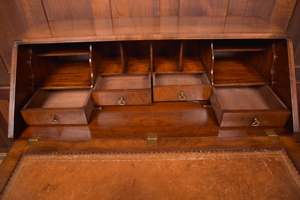 Edwardian Walnut Writing Bureau View VII