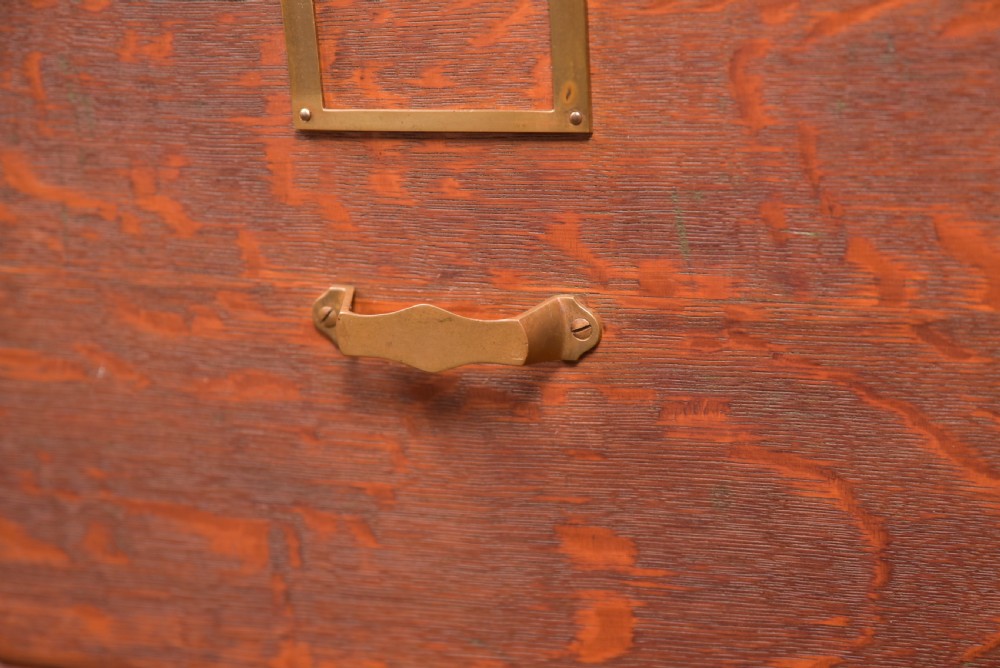 Library Bureau Oak Filing Cabinet View II