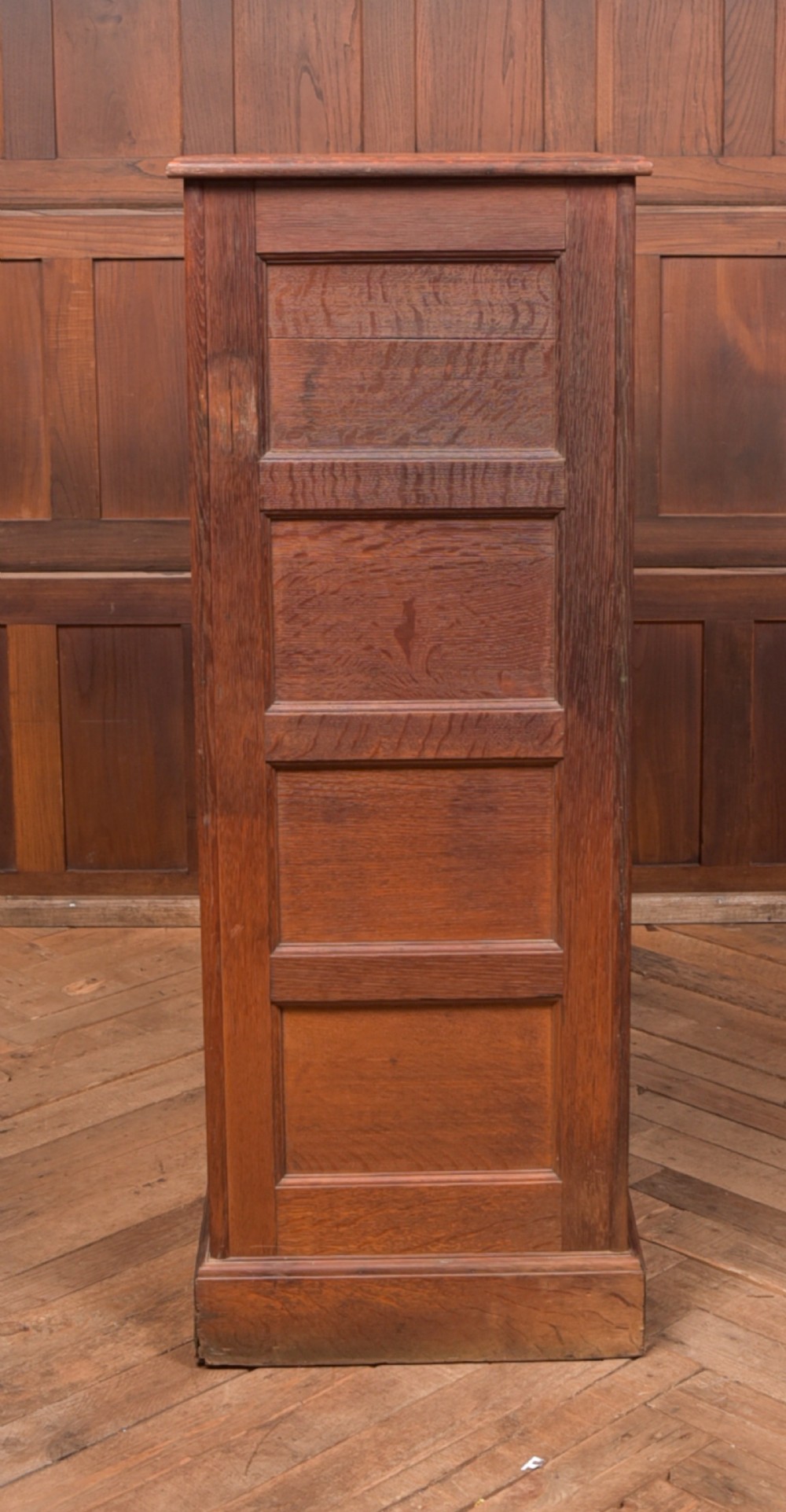 Library Bureau Oak Filing Cabinet View V