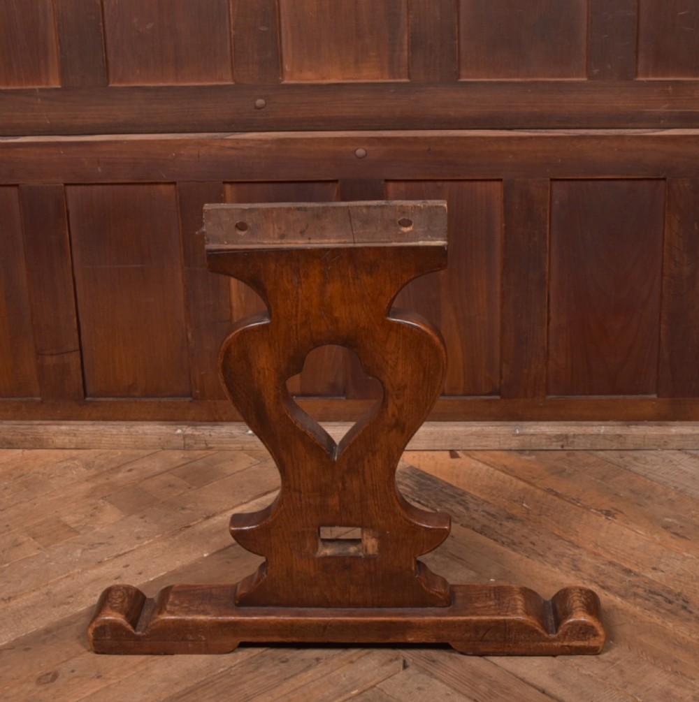 Edwardian Oak Refectory Table View III
