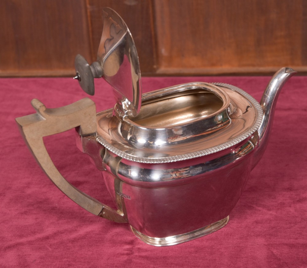 3 Pcs Silver Tea set View II