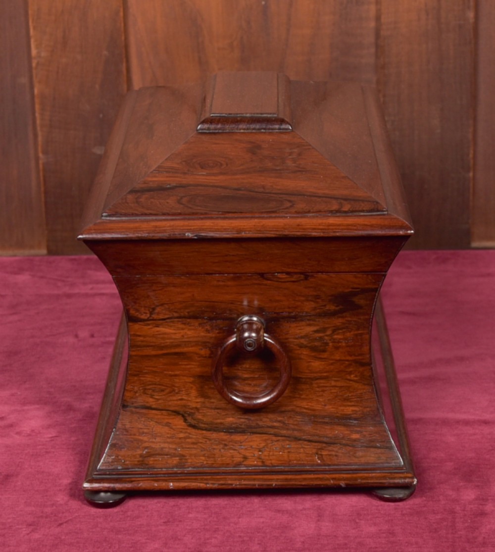 Victorian Rosewood Tea Caddy View II