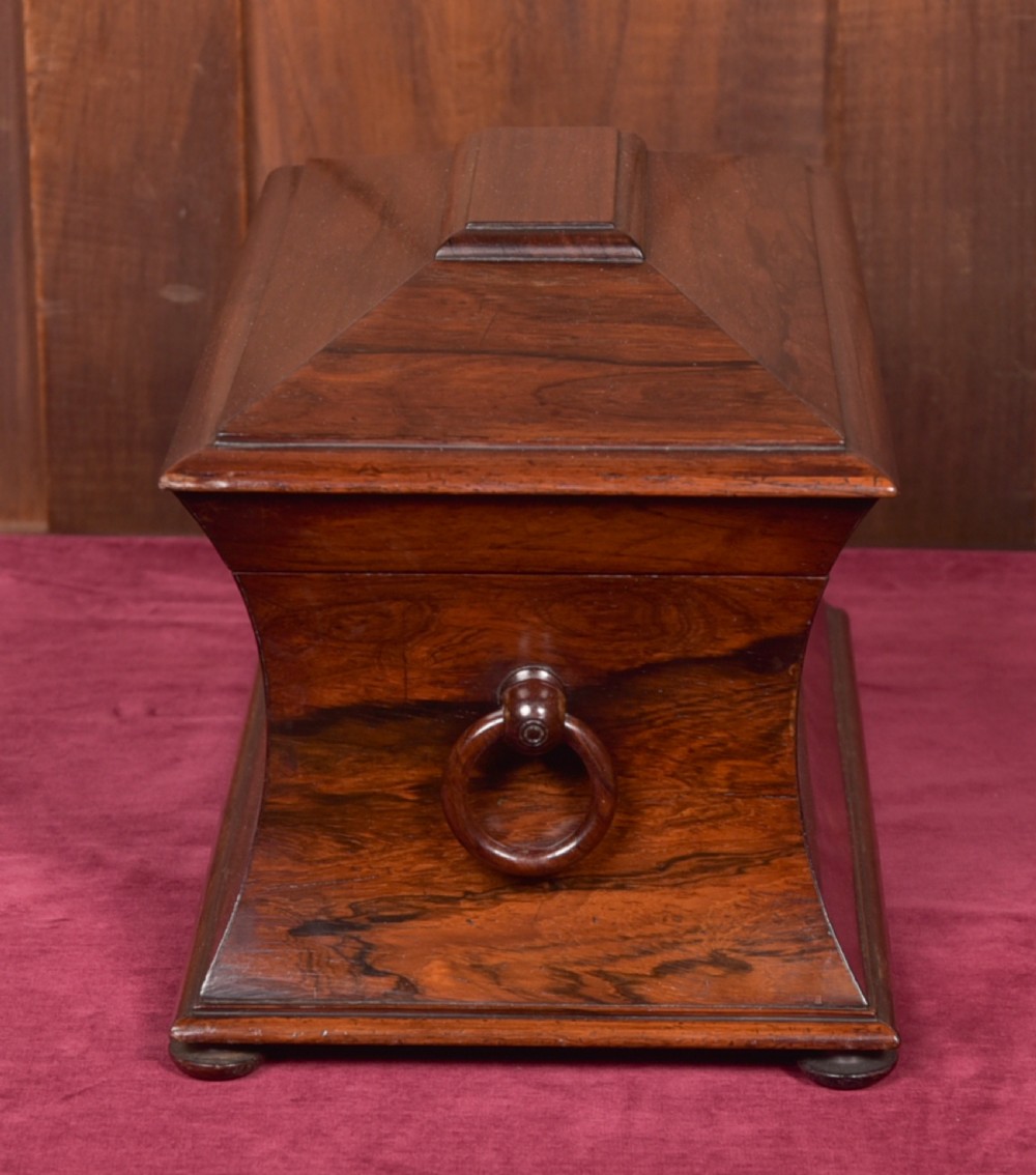 Victorian Rosewood Tea Caddy View III